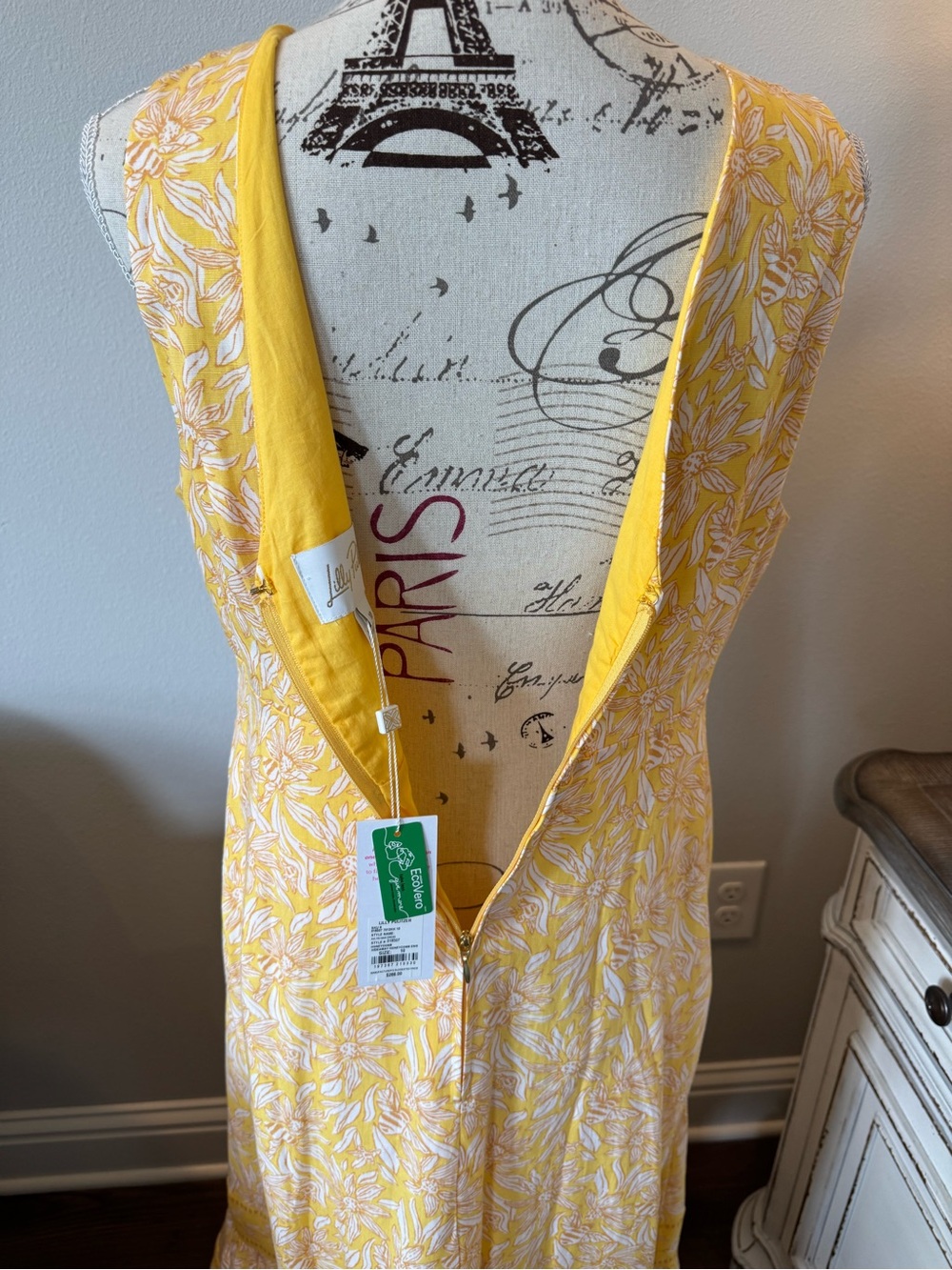 NWT Lilly Pulitzer Linen Maxi Dress - Picture 11 of 13